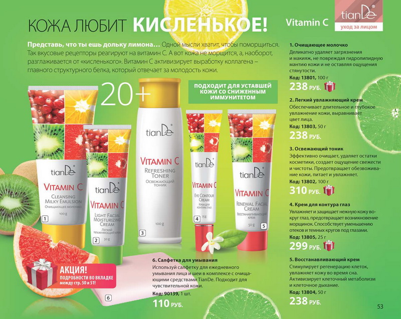 TianDe новый каталог
