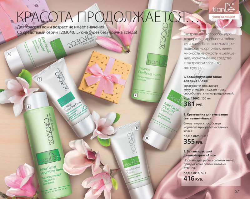 TianDe новый каталог