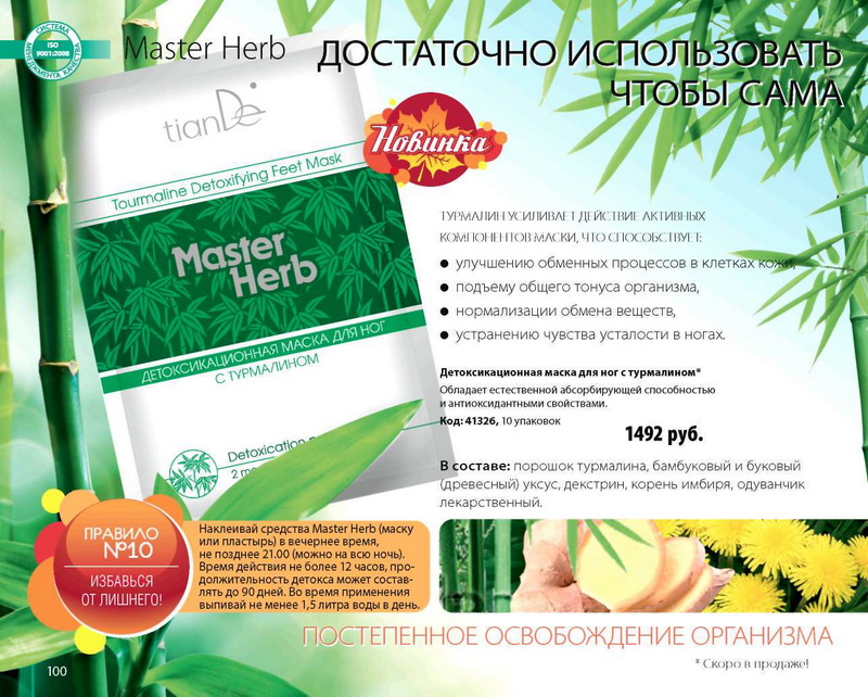 TianDe Каталог Осень
