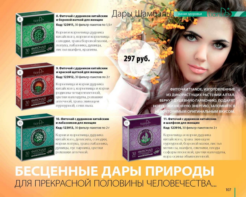 TianDe Каталог Осень